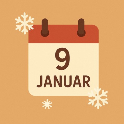Historischer Kalender – 9. Januar